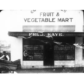 Fred Kaye, Fruit and Vegetable Mart, Hornsby during Gala Week