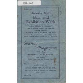 Hornsby Shire Gala and Exhibition Week - Souvenir programme