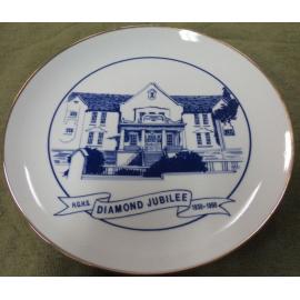Hornsby Girls High School 60th Diamond Jubilee Plate