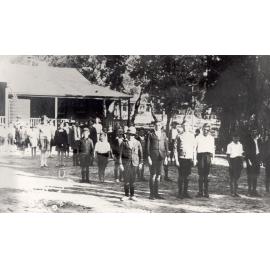 Pupils at Old Berowra School
