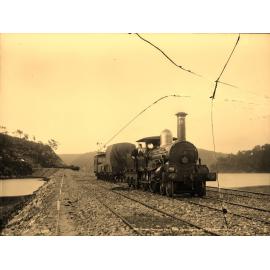 Railway Line at Brooklyn, Hawkesbury River