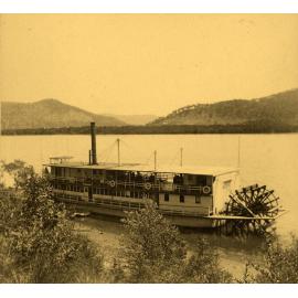The General Gordon paddle steamer on the Hawkesbury River