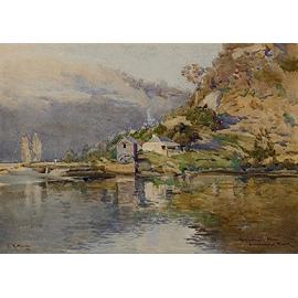 Singleton's Mill, Hawkesbury River 1886