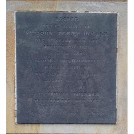 Headstone of John Terry Hughes