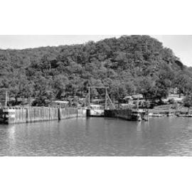 Looking out from Peat's Ferry on Hawkesbury River