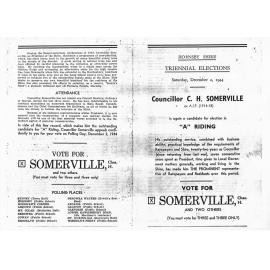 Hornsby Shire Triennial Elections 1944