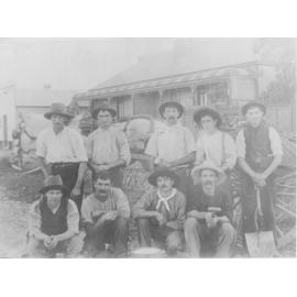 Council Gang in Jersey Street, Hornsby