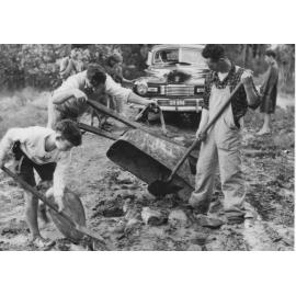 Road repair Glenview Road, Mt. Kuring-gai