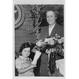Frances Knowles with Mrs. Gladys Storey