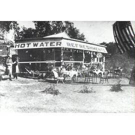 Kiosk, eastern side Berowra Waters