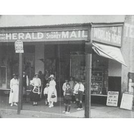 Carpenter's Newsagency, Hornsby during Gala Week