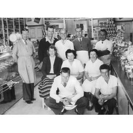 Staff of McIlraths Grocery Store, Hornsby