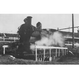 Locomotive 3295 at Hornsby Station 