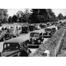 Cricket match Waitara Oval