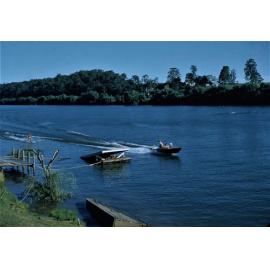 Water skiing at Sackville Reach