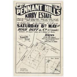 Kirby Estate Pennant Hills 1920