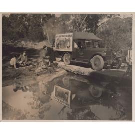 Children's Travelling Library on route to Middle Dural in the vehicle 'Moaning Minna'