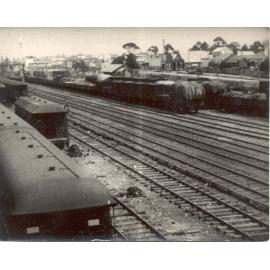 Jersey Street Hornsby, from the railway tracks 1921