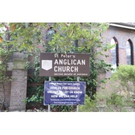 Signage at Hornsby during Covid-19 pandemic