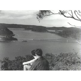 View of the Hawkesbury River from Muogamarra National Park 1946