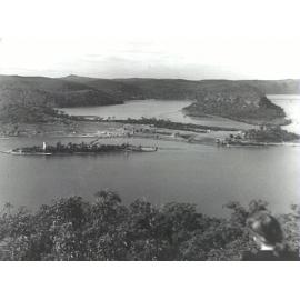 View of the Hawkesbury River from Muogamarra National Park