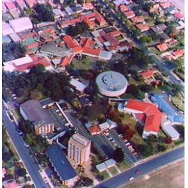Aerial view of Hornsby & Ku-Ring-Gai Hospital
