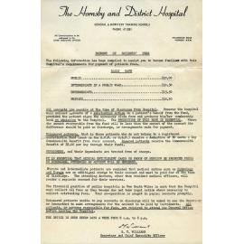 The Hornsby & District Hospital Patients' Information Handbook