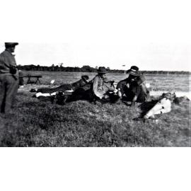 Shooters at Hornsby Rifle Range