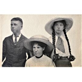 John, Annie and Ellie Wray