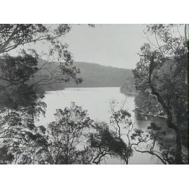 In Ku-ring-gai Bay taken from the pathway above the tanks