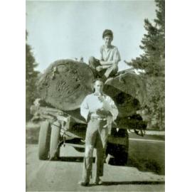 Jim Saunders and Logs