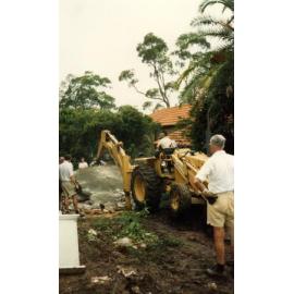 Construction of St Mark's Anglican Church complex, Pennant Hills