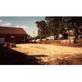 Construction of St Mark's Anglican Church complex, Pennant Hills