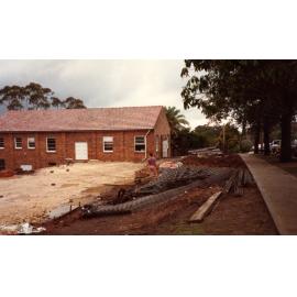 Construction of St Mark's Anglican Church complex, Pennant Hills
