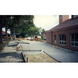 Construction of St Mark's Anglican Church complex, Pennant Hills
