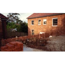 Construction of St Mark's Anglican Church complex, Pennant Hills