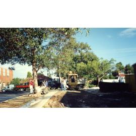 Construction of St Mark's Anglican Church complex, Pennant Hills
