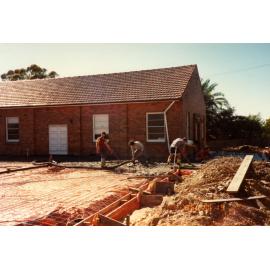 Construction of St Mark's Anglican Church complex, Pennant Hills