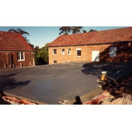 Construction of St Mark's Anglican Church complex, Pennant Hills