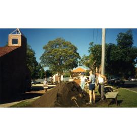 Construction of St Mark's Anglican Church complex, Pennant Hills