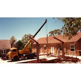 Construction of St Mark's Anglican Church complex, Pennant Hills