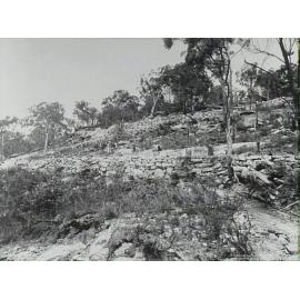 Bobbin Hill Road, 73 chains below the trig. station