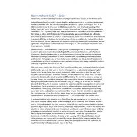 Betty Archdale (1907-2000)