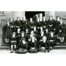 Betty Archdale with Abbotsleigh prefects 1961