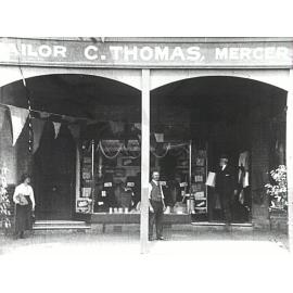 C. Thomas, tailor and mercer, Coronation Street Hornsby