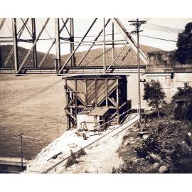 Hawkesbury River Bridge Construction 1940