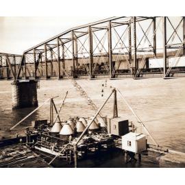 Hawkesbury River Bridge Construction 1940