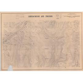 Shire of Hornsby Contour Base Map 206, Mount Colah, c.1980s