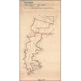Elouera Bushland Natural Park, Diagram, 1964