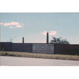 Brickworks Limited sign c.1970s